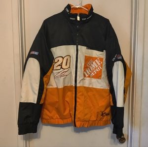 Chase Authentics NASCAR Tony Stewart #20  Home Depot zip up jacket. Sz. XL